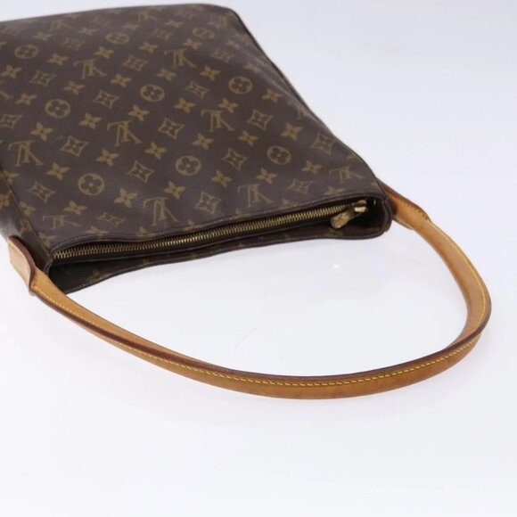 LOUIS VUITTON Monogram Looping GM Shoulder Bag M51145 LV Auth 140436 - Picture 8 of 16